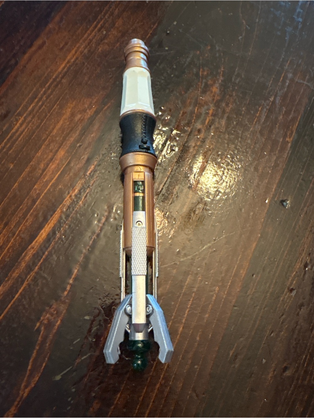 Dr Who Silver & Black Sonic Screwdriver Action prop